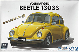 Slotcars66 Volkswagen Beetle 1/24th scale Aoshima plastic model kit 1303S 